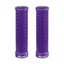 FUNN Holeshot Mountain Bike Grips with Single Sided Locking Clamp in Purple
